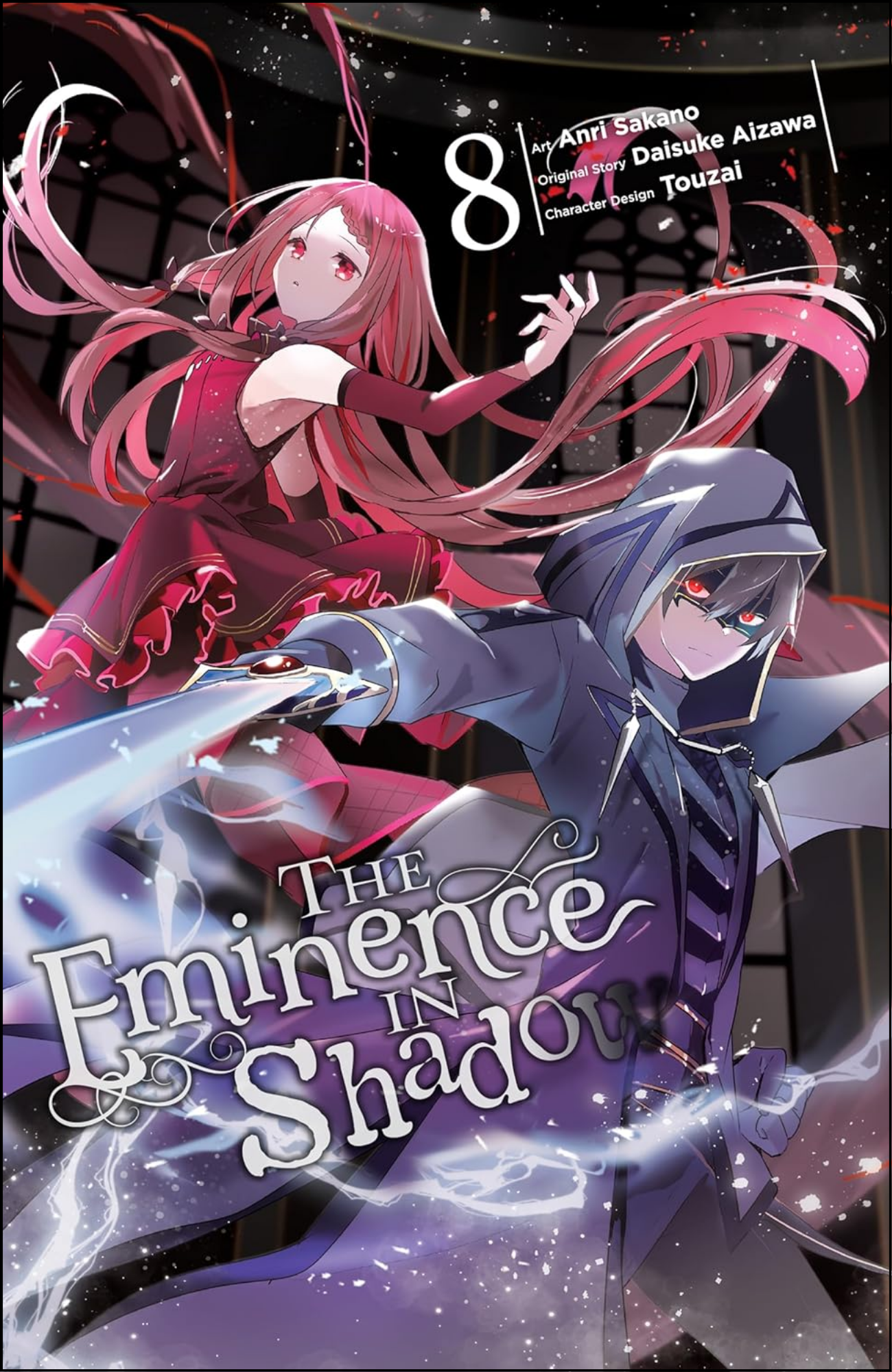 The Eminence in Shadow, Vol. 8 by Daisuke Aizawa (Author) | Full Page Print Editon