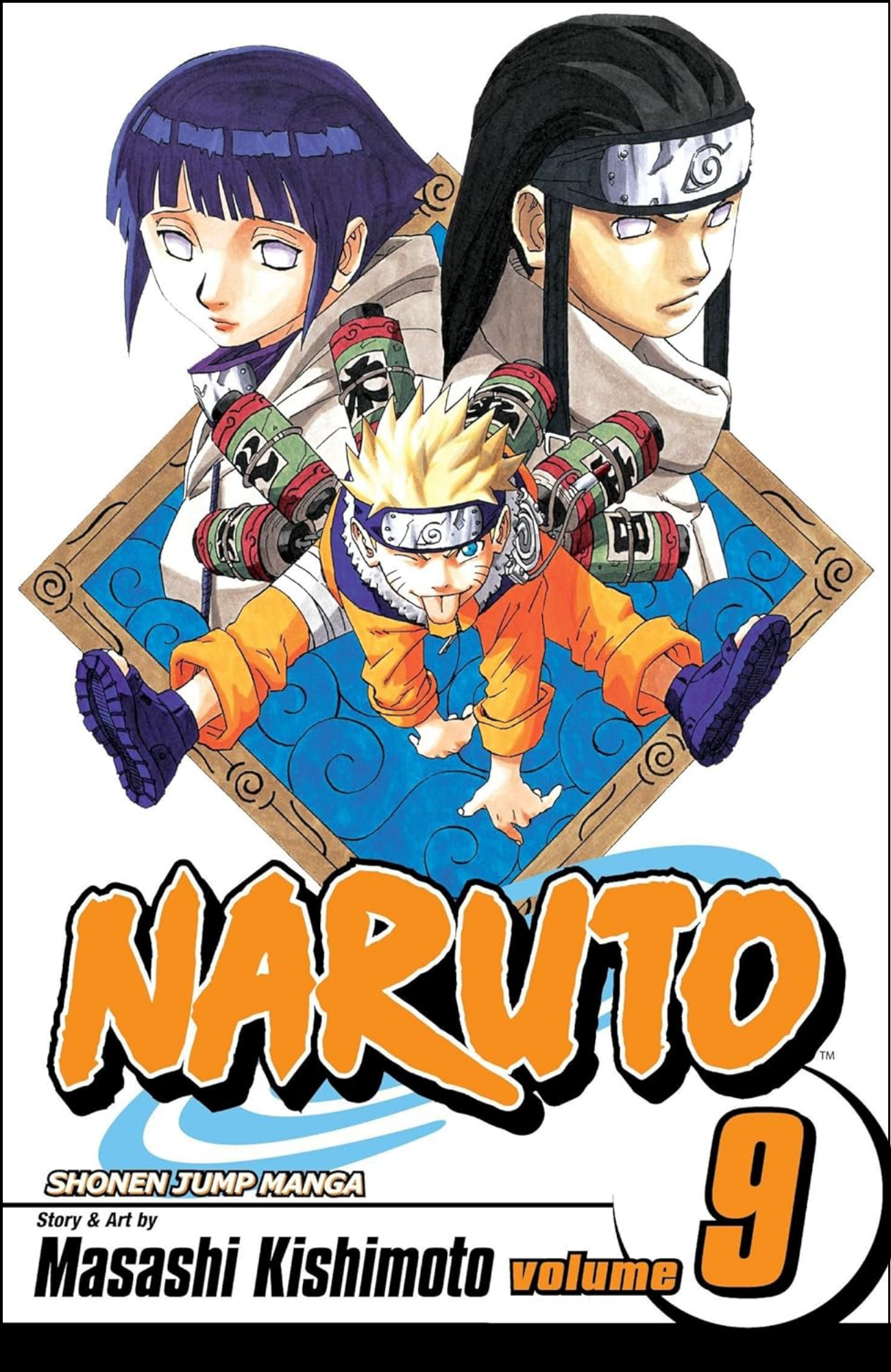 Naruto, Vol. 9 by Masashi Kishimoto (Author, Illustrator) | Full Page Print Editon