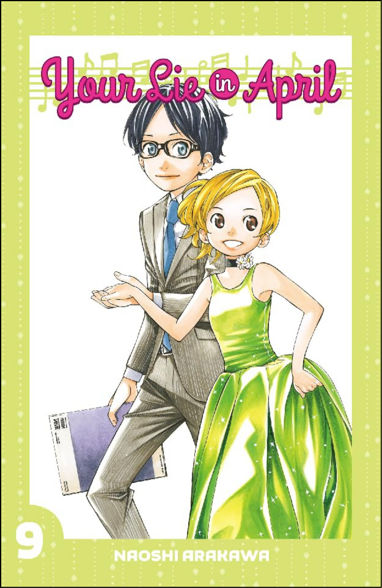 Your Lie in April Vol. 9 by Naoshi Arakawa (Author) | Full Page Print Editon