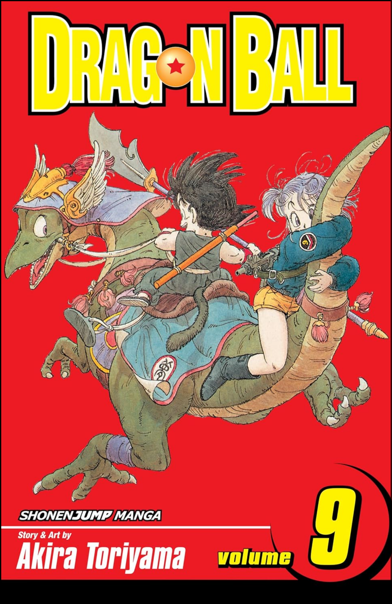 Dragon Ball, Vol. 9 by Akira Toriyama (Author, Illustrator) | Full Page Print Editon