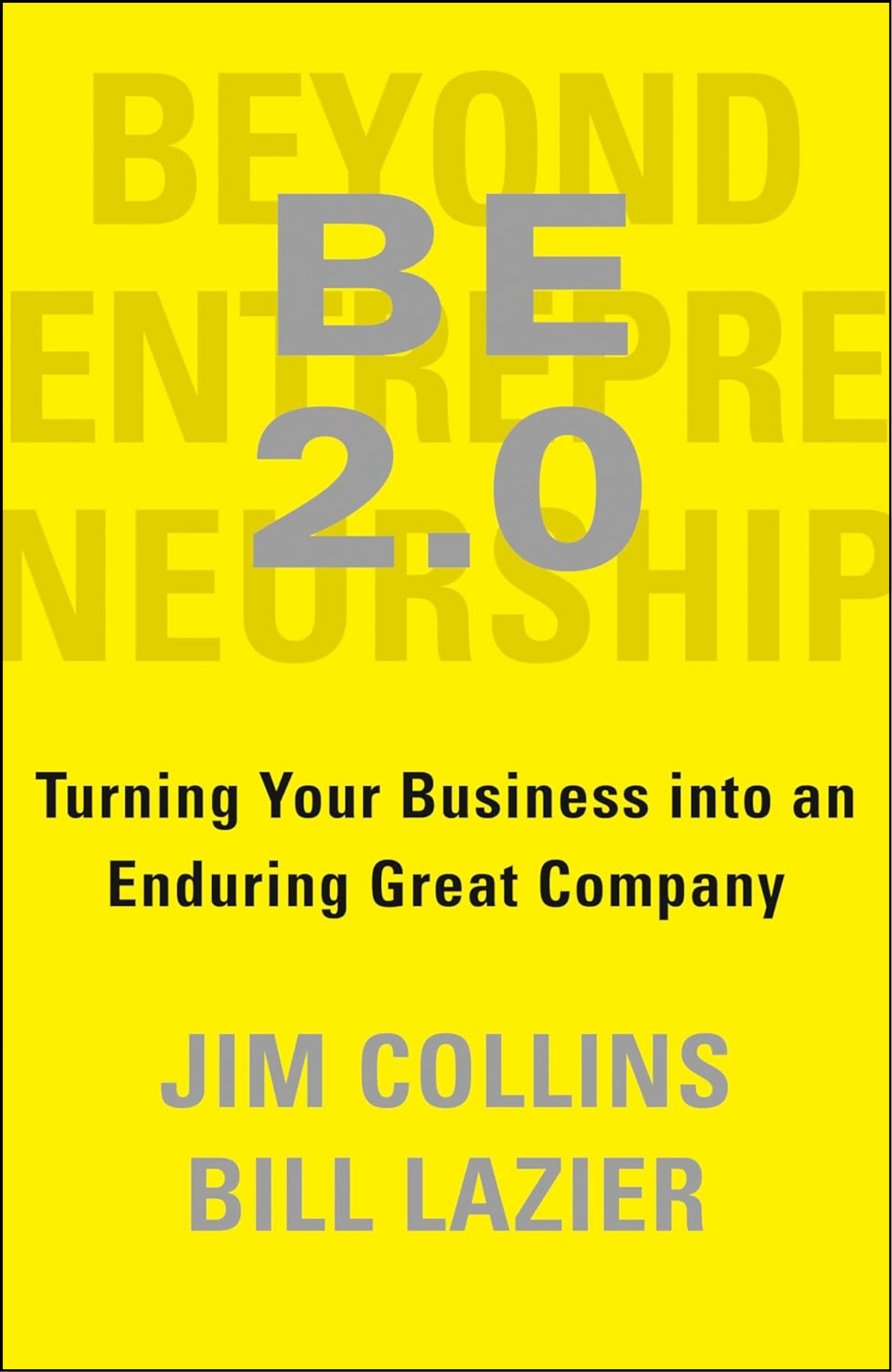 BE 2.0 by Jim Collins (Author)
