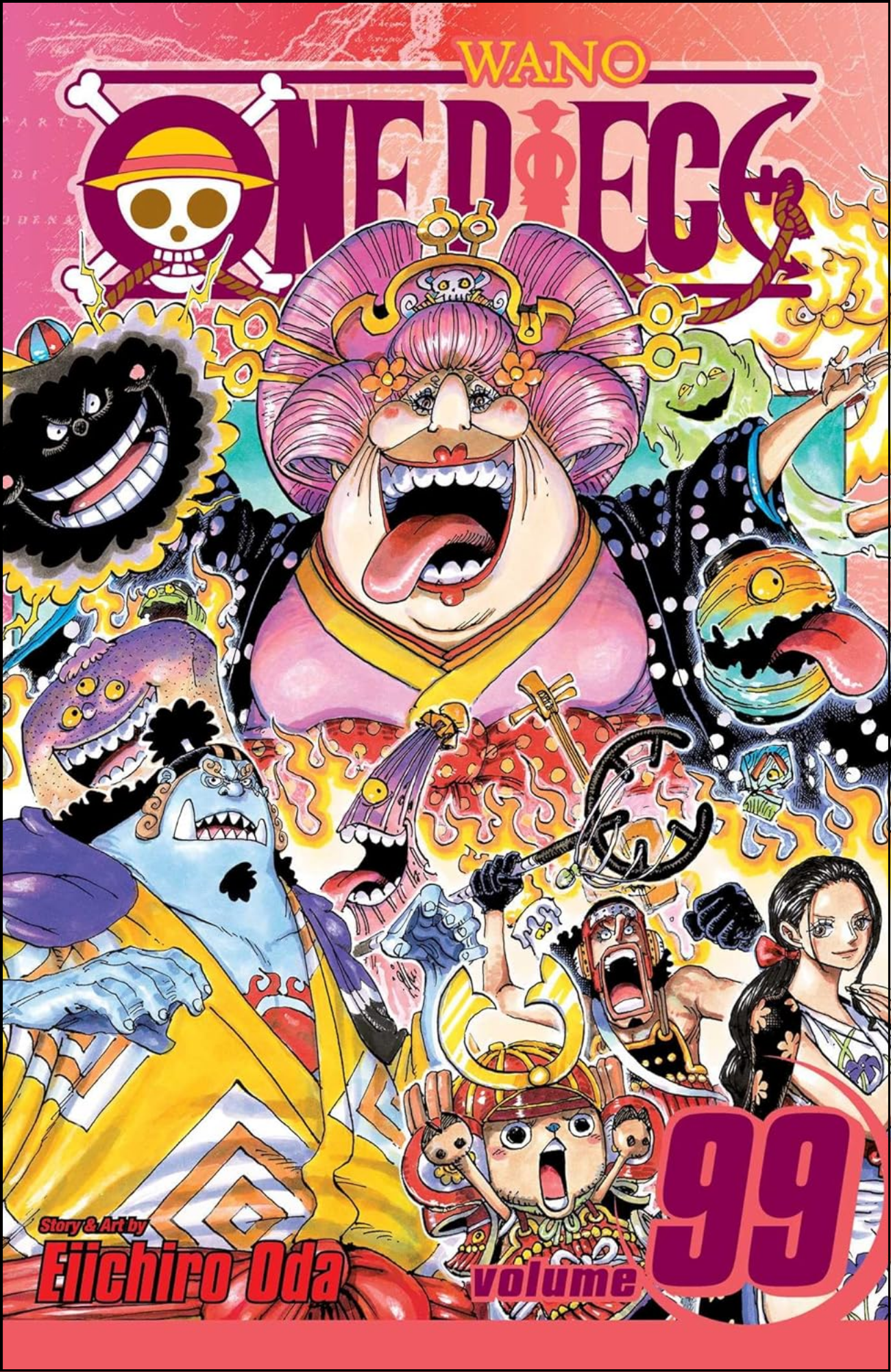 One Piece, Vol. 99 by Eiichiro Oda (Author, Illustrator) | Full Page Print Editon