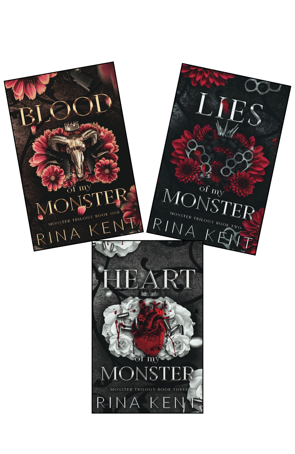 Monster Trilogy (3 book series) by Rina Kent (Author) | 1 TO 3