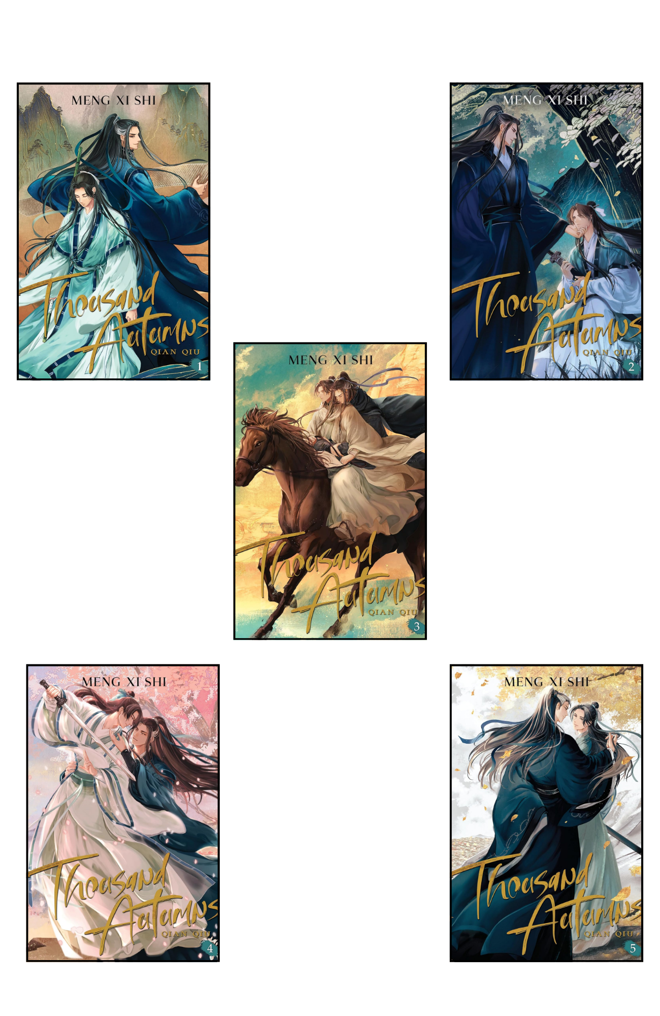 Thousand Autumns: Qian Qiu (Novel) (5 book series) | 1 to 5