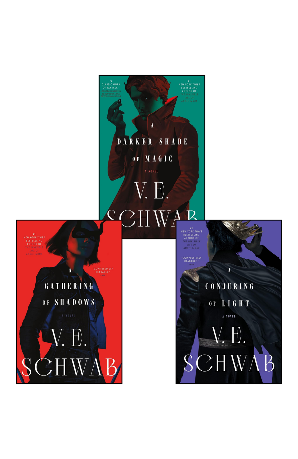 Shades of Magic (3 book series) by V. E. Schwab (Author)