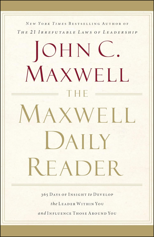 The Maxwell Daily Reader by John C. Maxwell (Author)