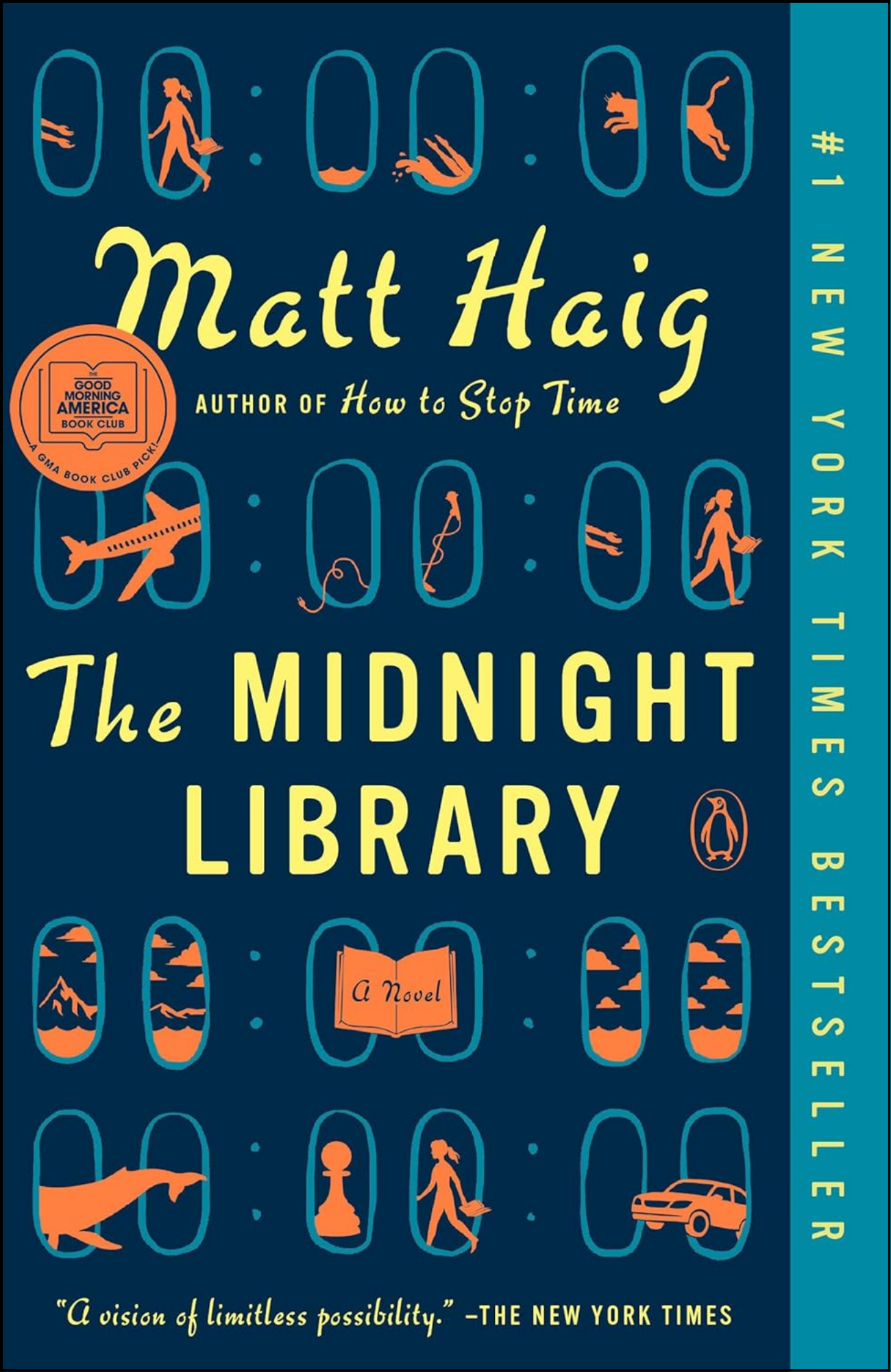 The Midnight Library By Matt Haig (Author)