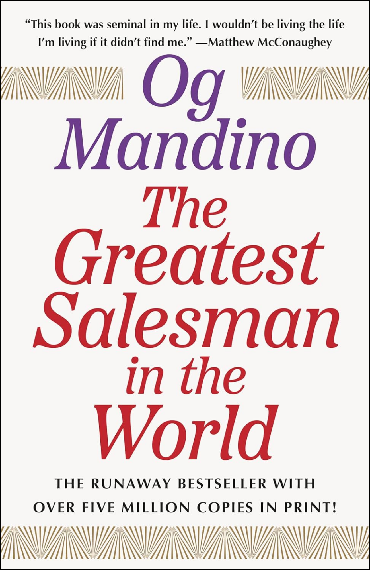 The Greatest Salesman in the World by Og Mandino (Author)
