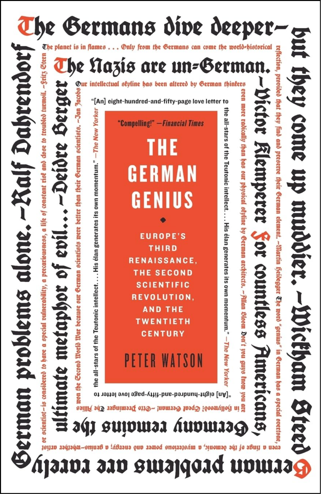 The German Genius by Peter Watson (Author)