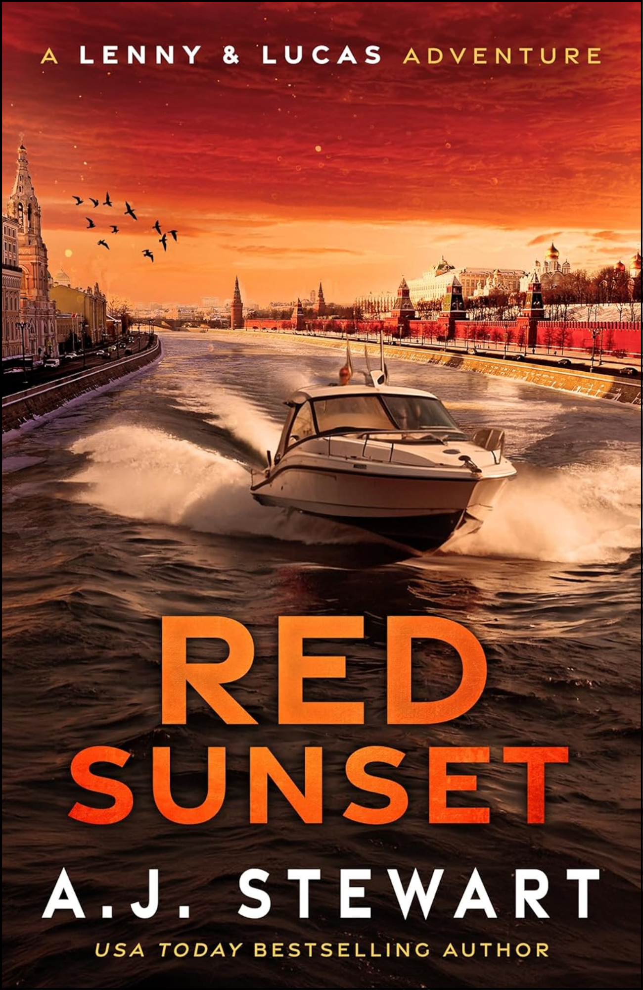 Red Sunset by A.J Stewart (Author)