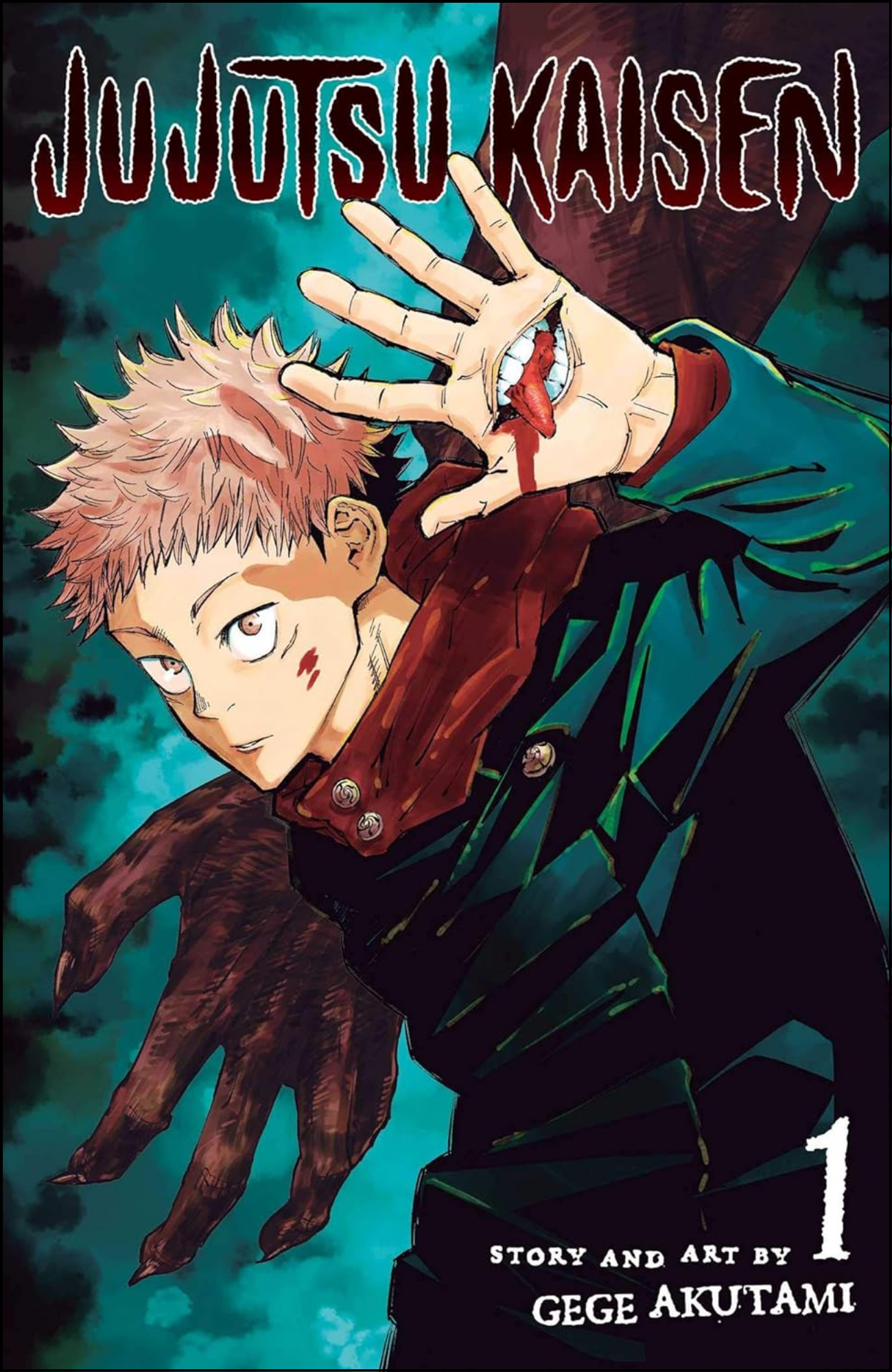 Jujutsu Kaisen, Vol. 1 by Gege Akutami (Author) | Full Page Print Editon