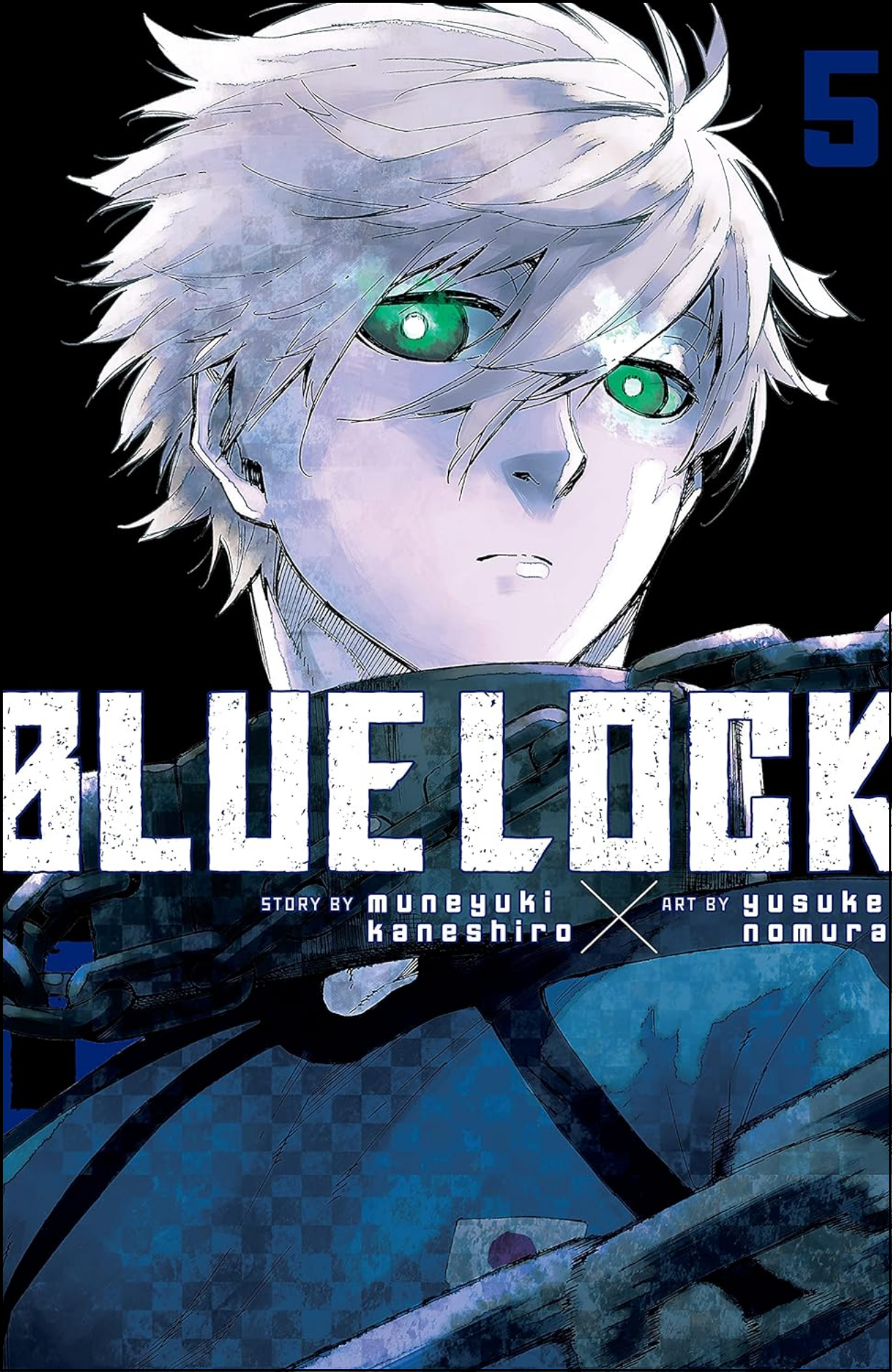 Blue Lock Vol. 5 by Yusuke Nomura (Author, Artist) | Full Page Print Editon