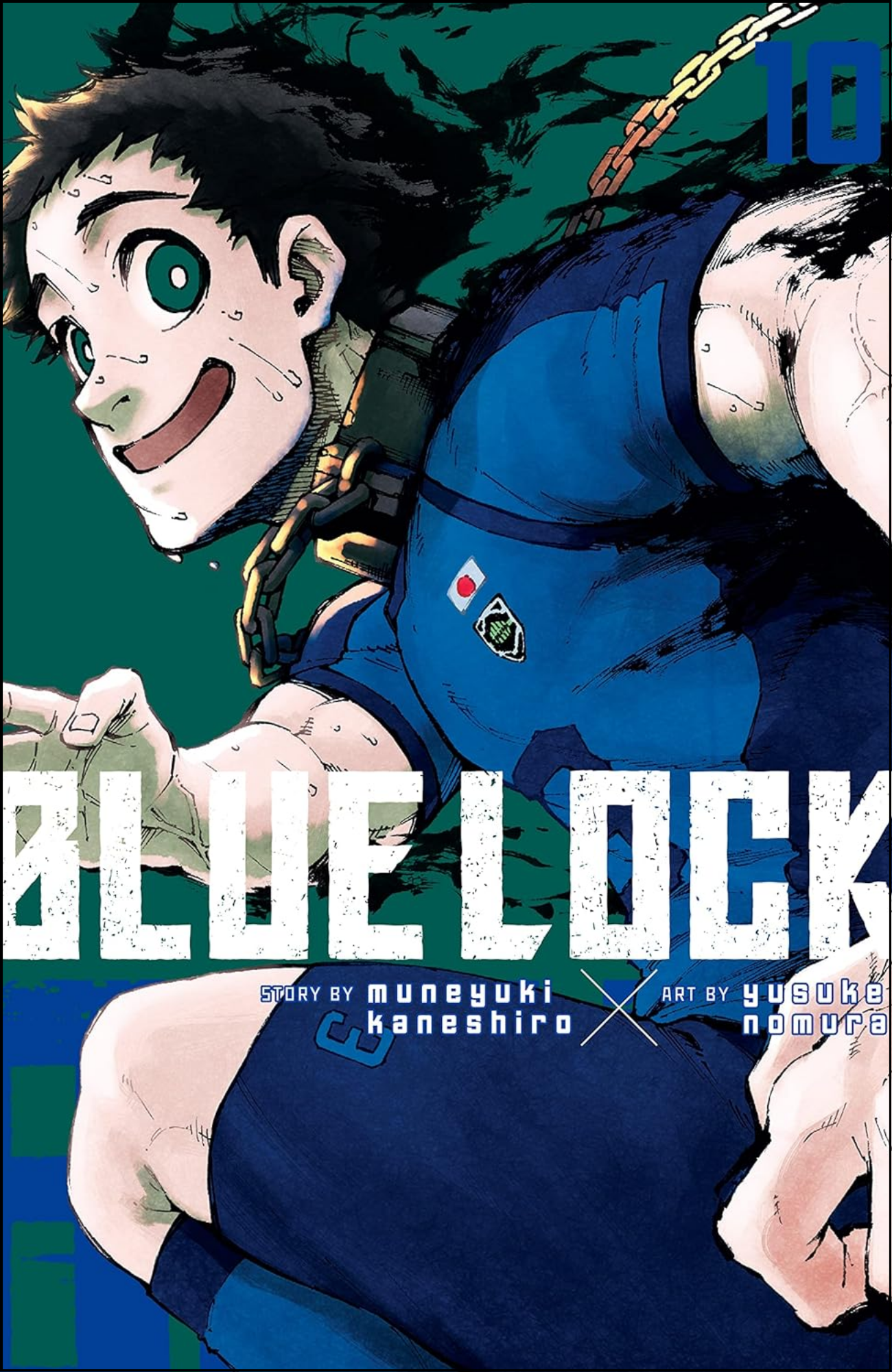 Blue Lock Vol. 10 by Yusuke Nomura (Author, Artist) | Full Page Print Editon