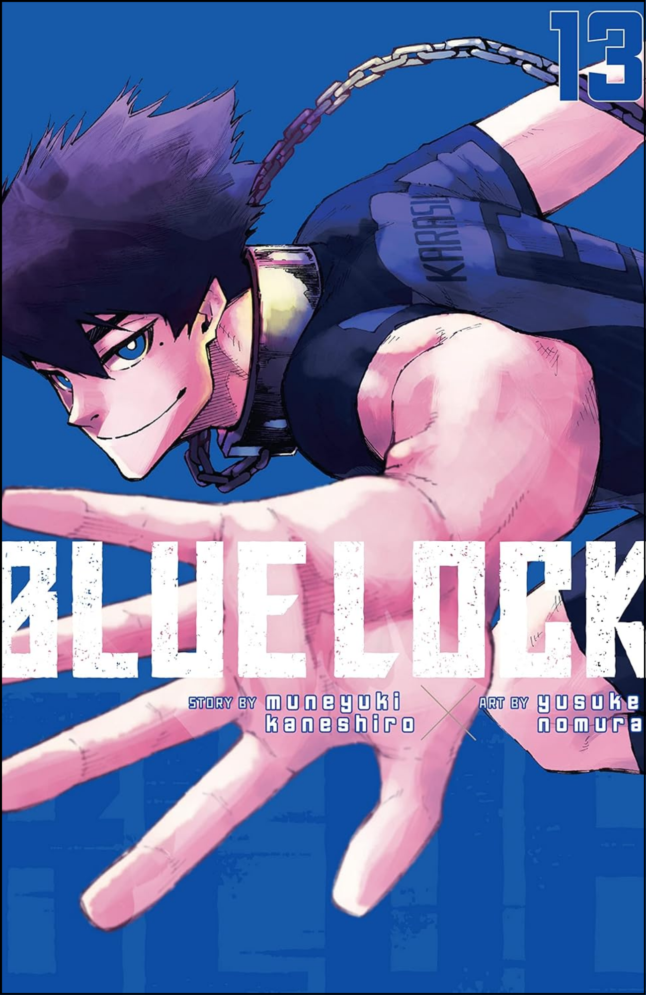Blue Lock Vol. 13 by Yusuke Nomura (Author, Artist) | Full Page Print Editon