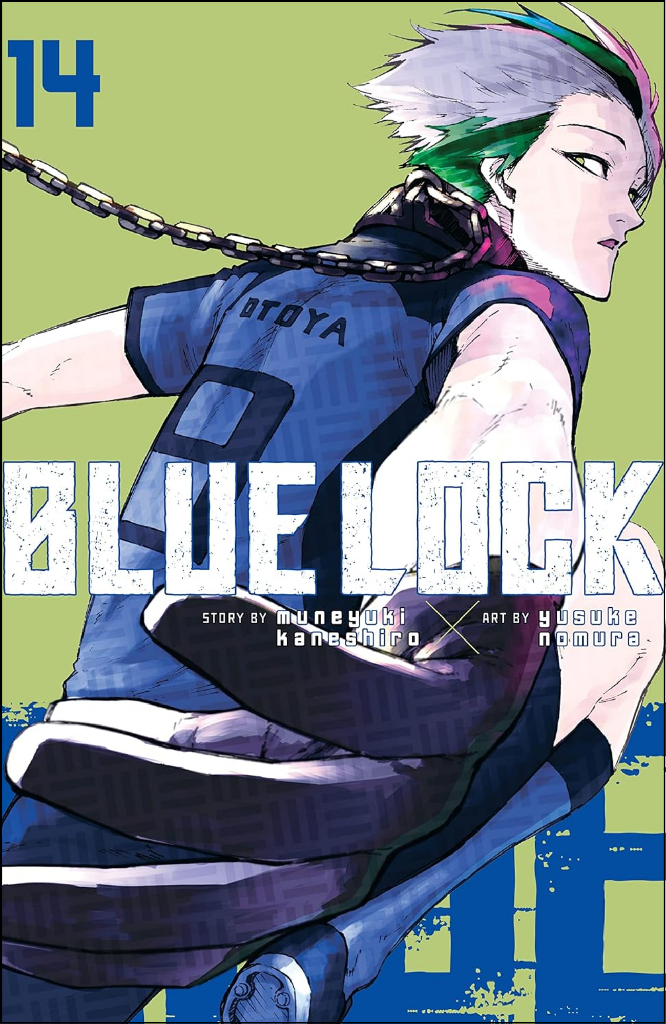 Blue Lock Vol. 14 by Yusuke Nomura (Author, Artist) | Full Page Print Editon