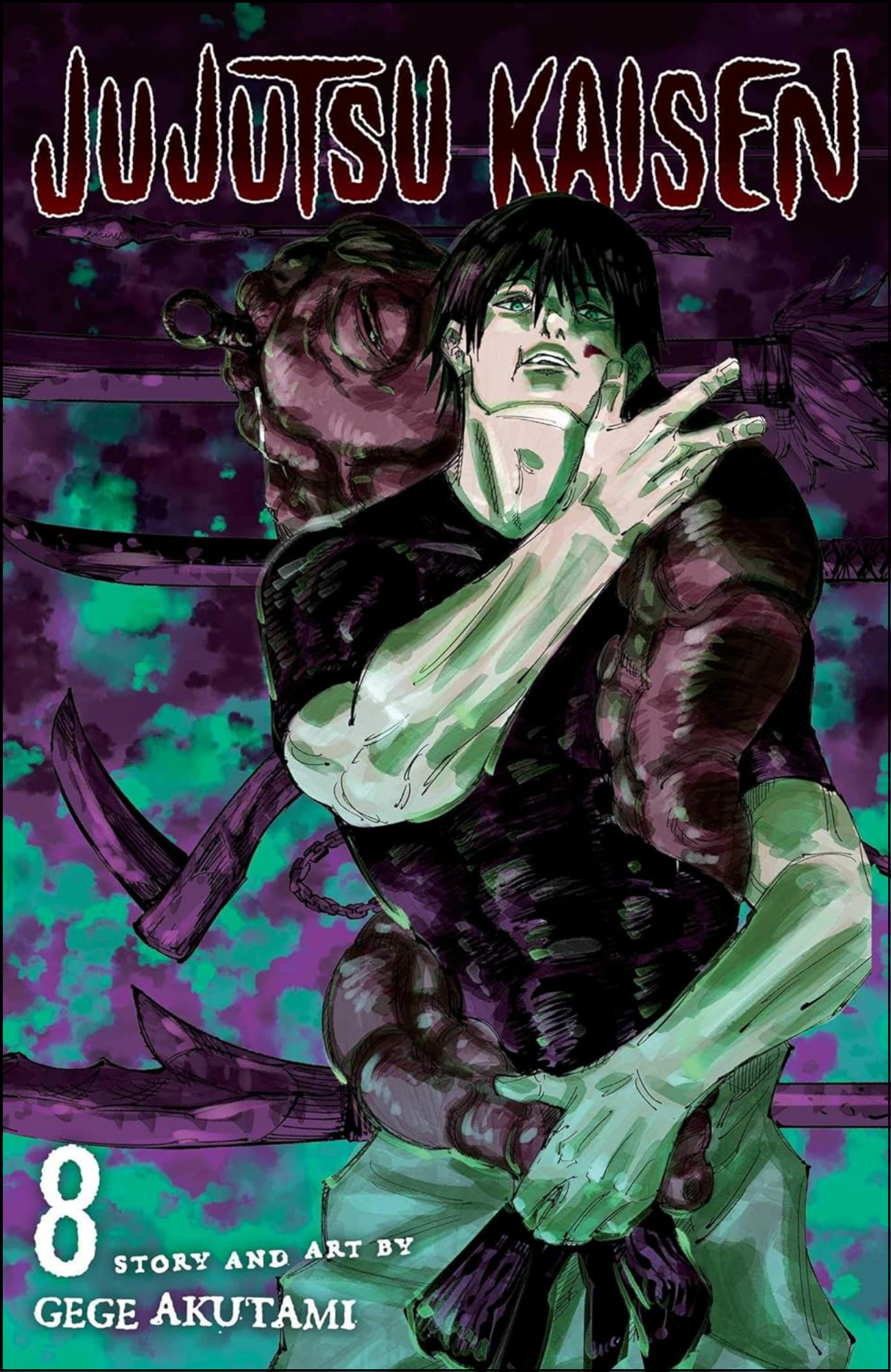 Jujutsu Kaisen, Vol. 8 by Gege Akutami (Author) | Full Page Print Editon