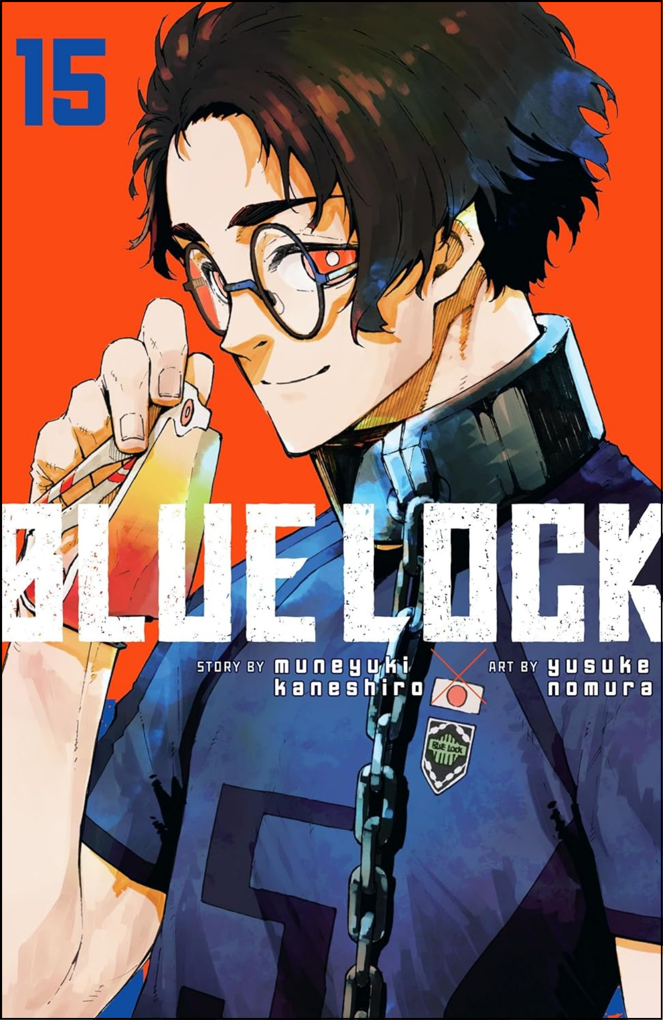 Blue Lock Vol. 15 by Yusuke Nomura (Author, Artist) | Full Page Print Editon