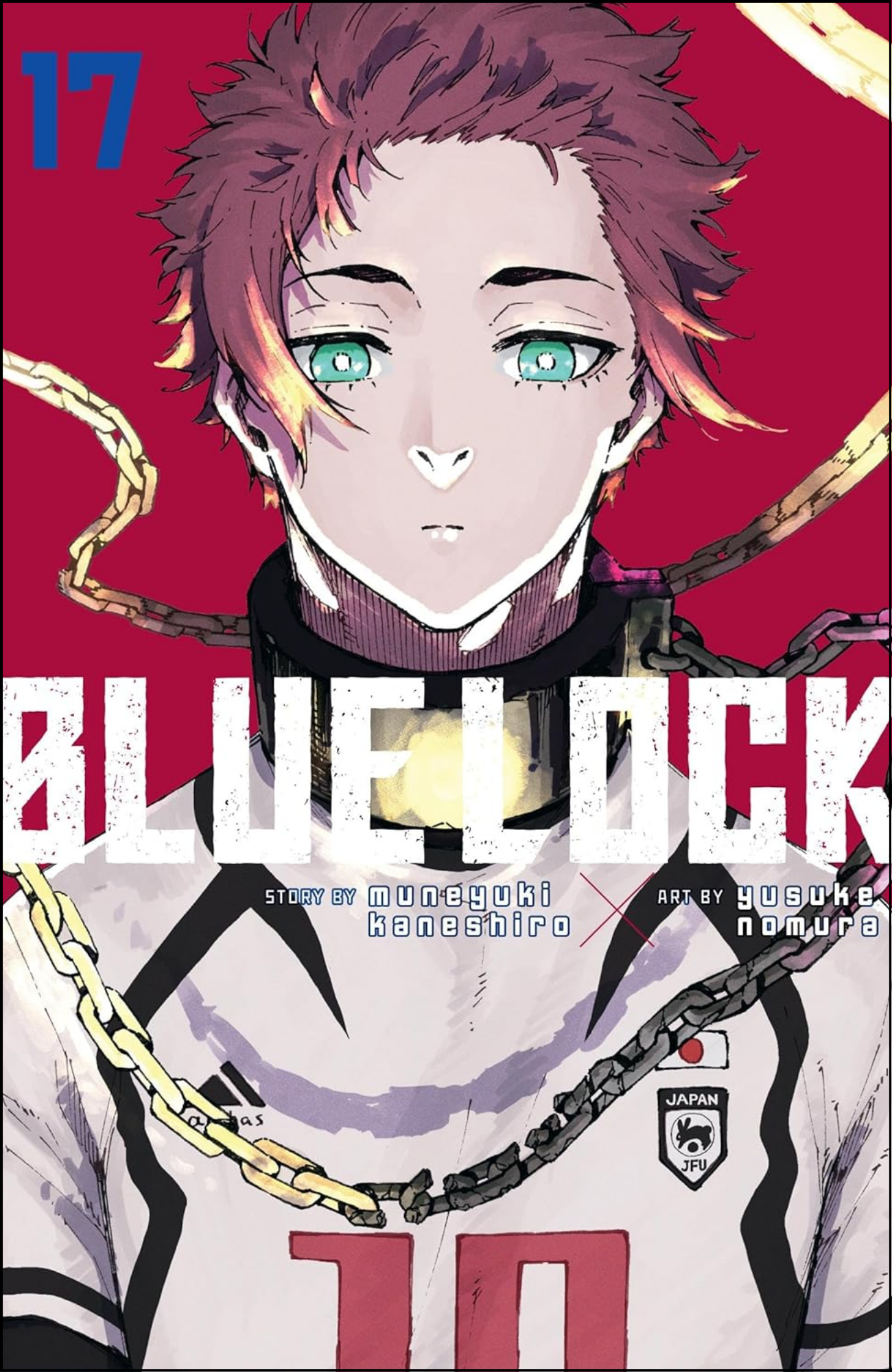 Blue Lock Vol. 17 by Yusuke Nomura (Author, Artist) | Full Page Print Editon