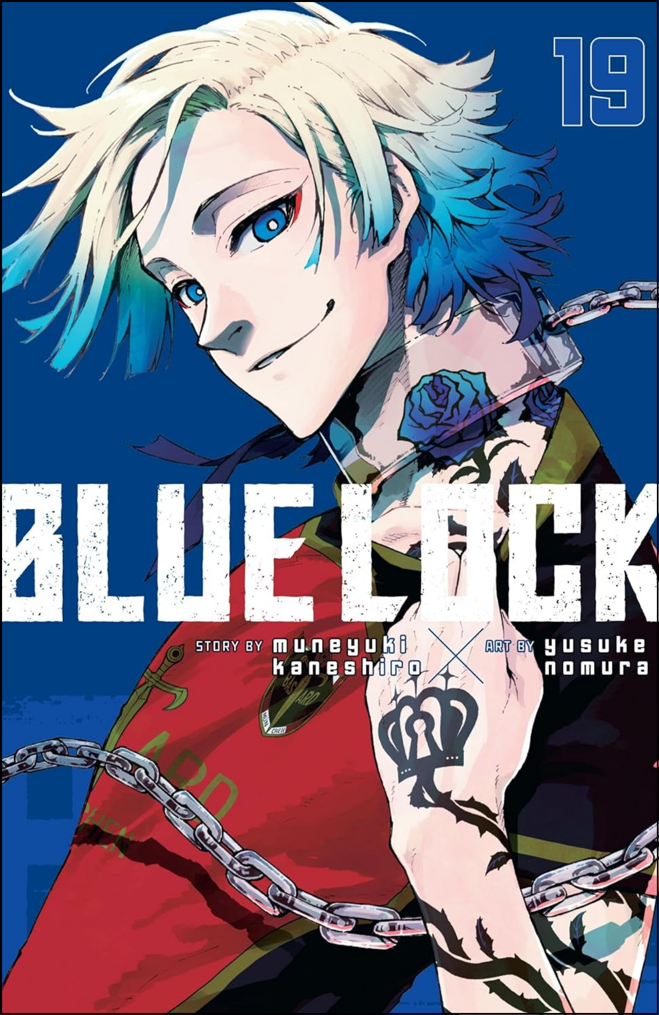 Blue Lock Vol. 19 by Yusuke Nomura (Author, Artist) | Full Page Print Editon