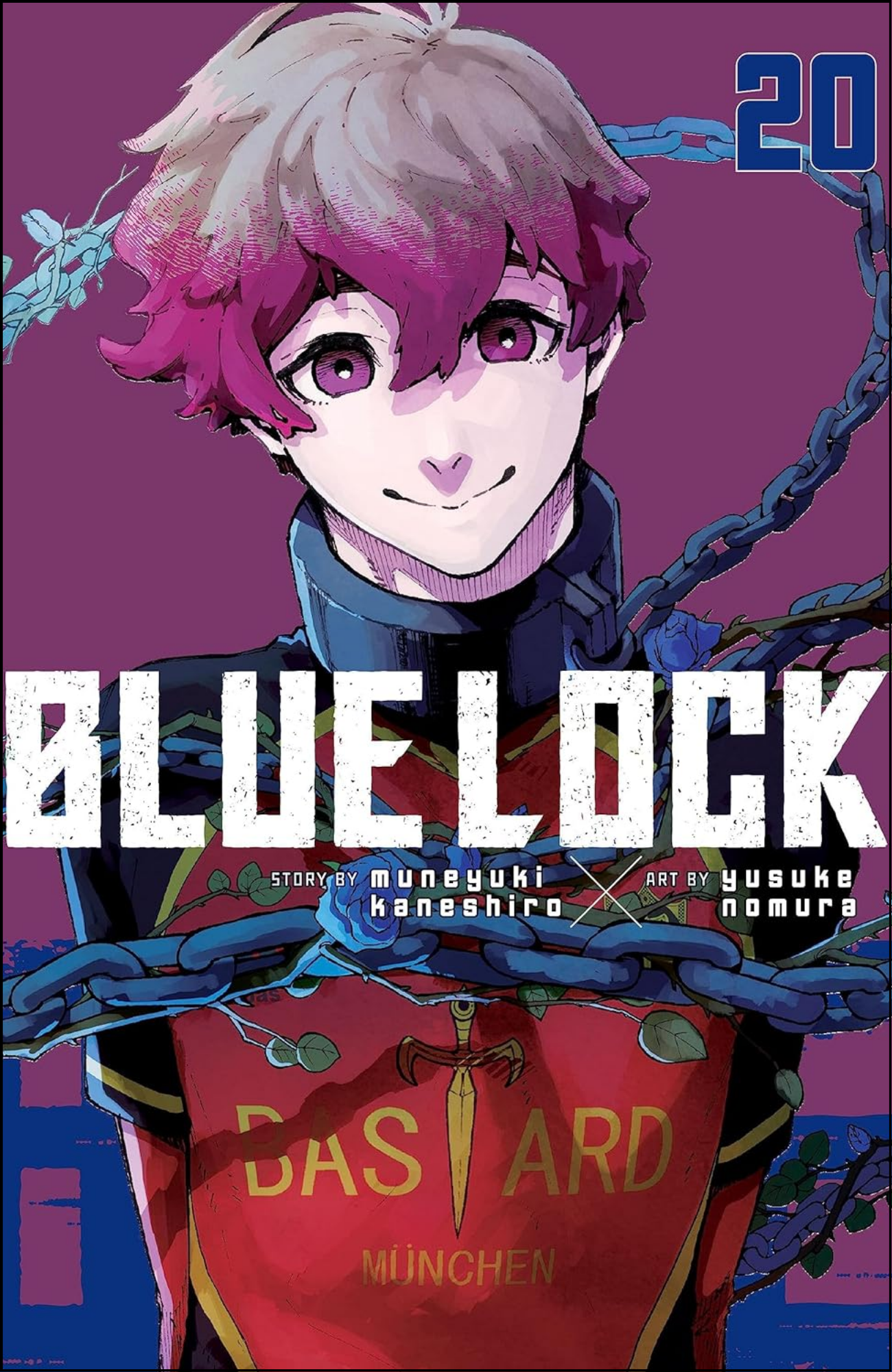 Blue Lock Vol. 20 by Yusuke Nomura (Author, Artist) | Full Page Print Editon