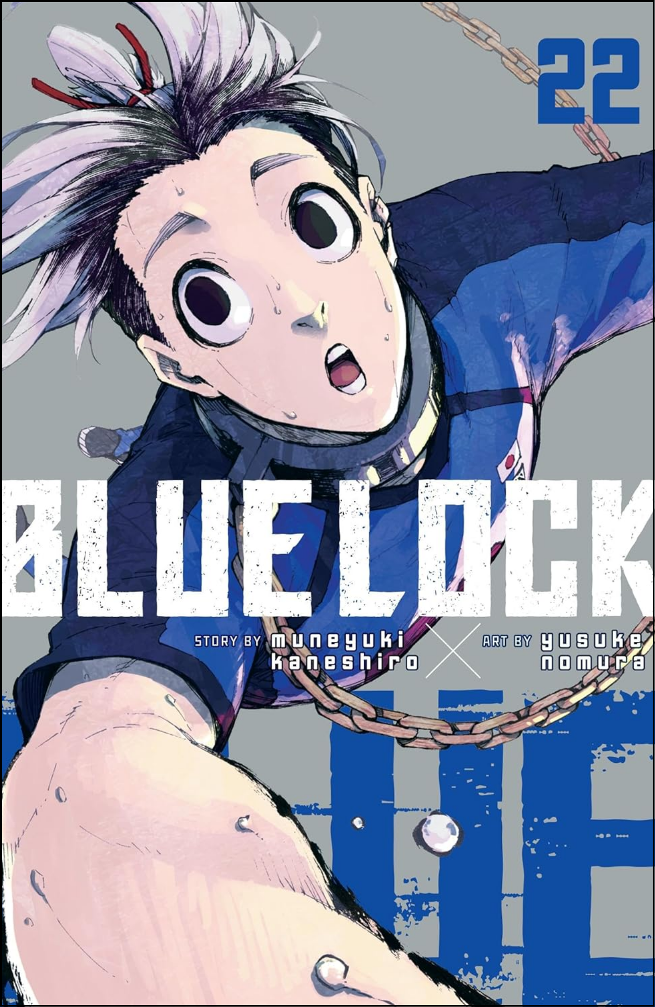 Blue Lock Vol. 22 by Yusuke Nomura (Author, Artist) | Full Page Print Editon