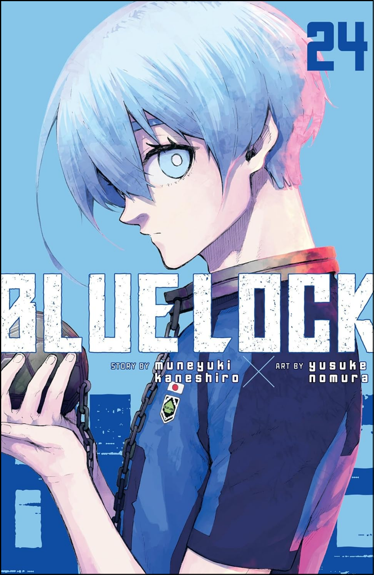 Blue Lock Vol. 24 by Yusuke Nomura (Author, Artist) | Full Page Print Editon