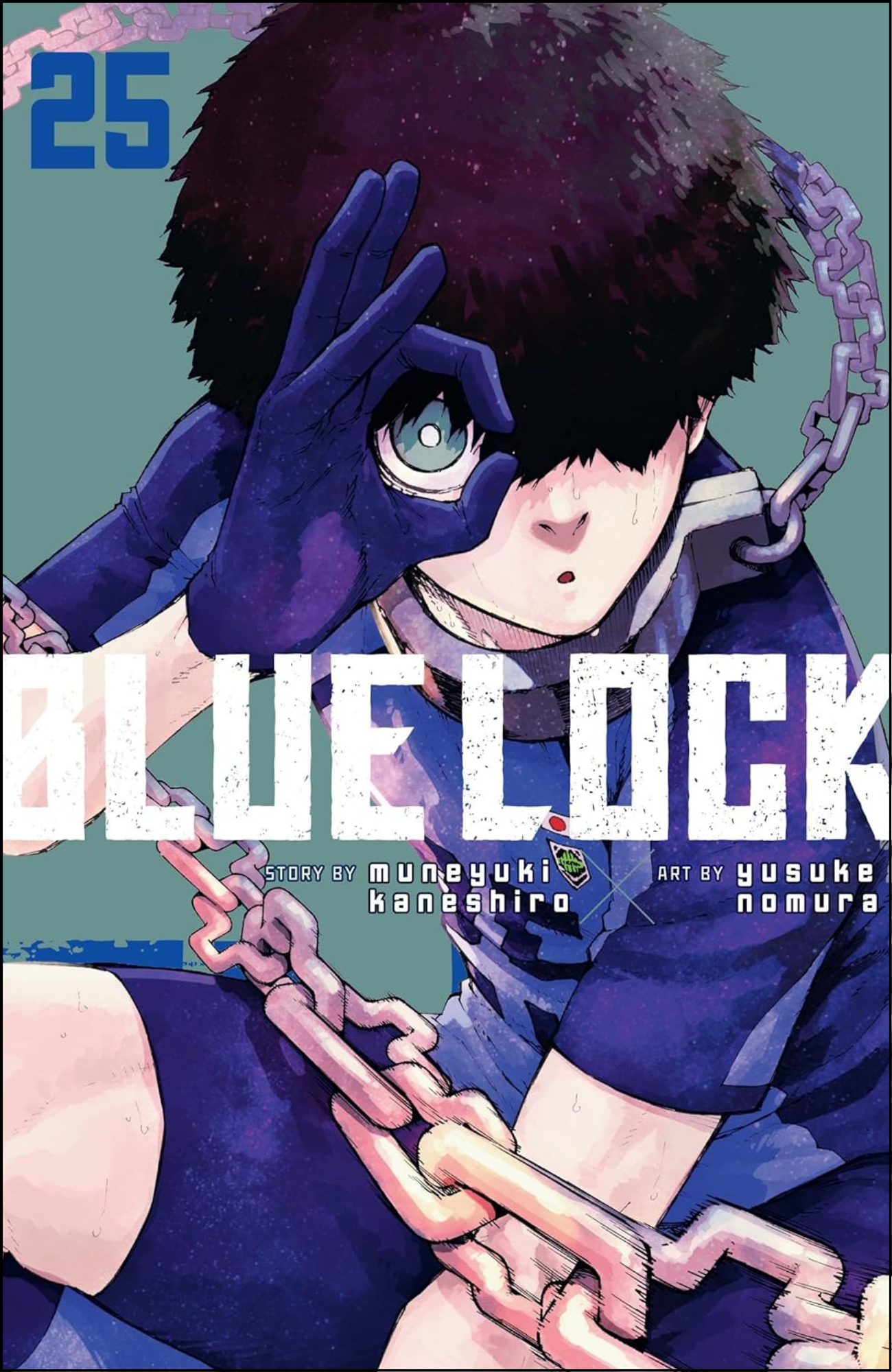 Blue Lock Vol. 25 by Yusuke Nomura (Author, Artist) | Full Page Print Editon