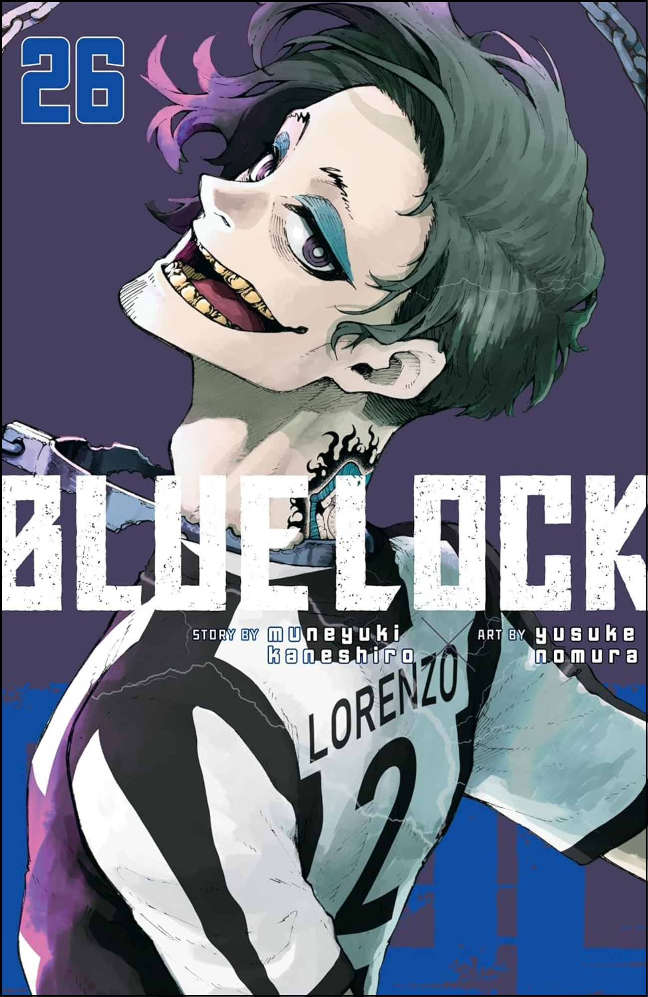 Blue Lock Vol. 26 by Yusuke Nomura (Author, Artist) | Full Page Print Editon
