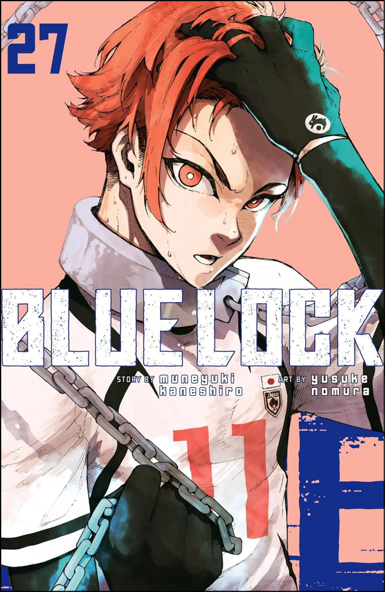 Blue Lock Vol. 27 by Yusuke Nomura (Author, Artist) | Full Page Print Editon