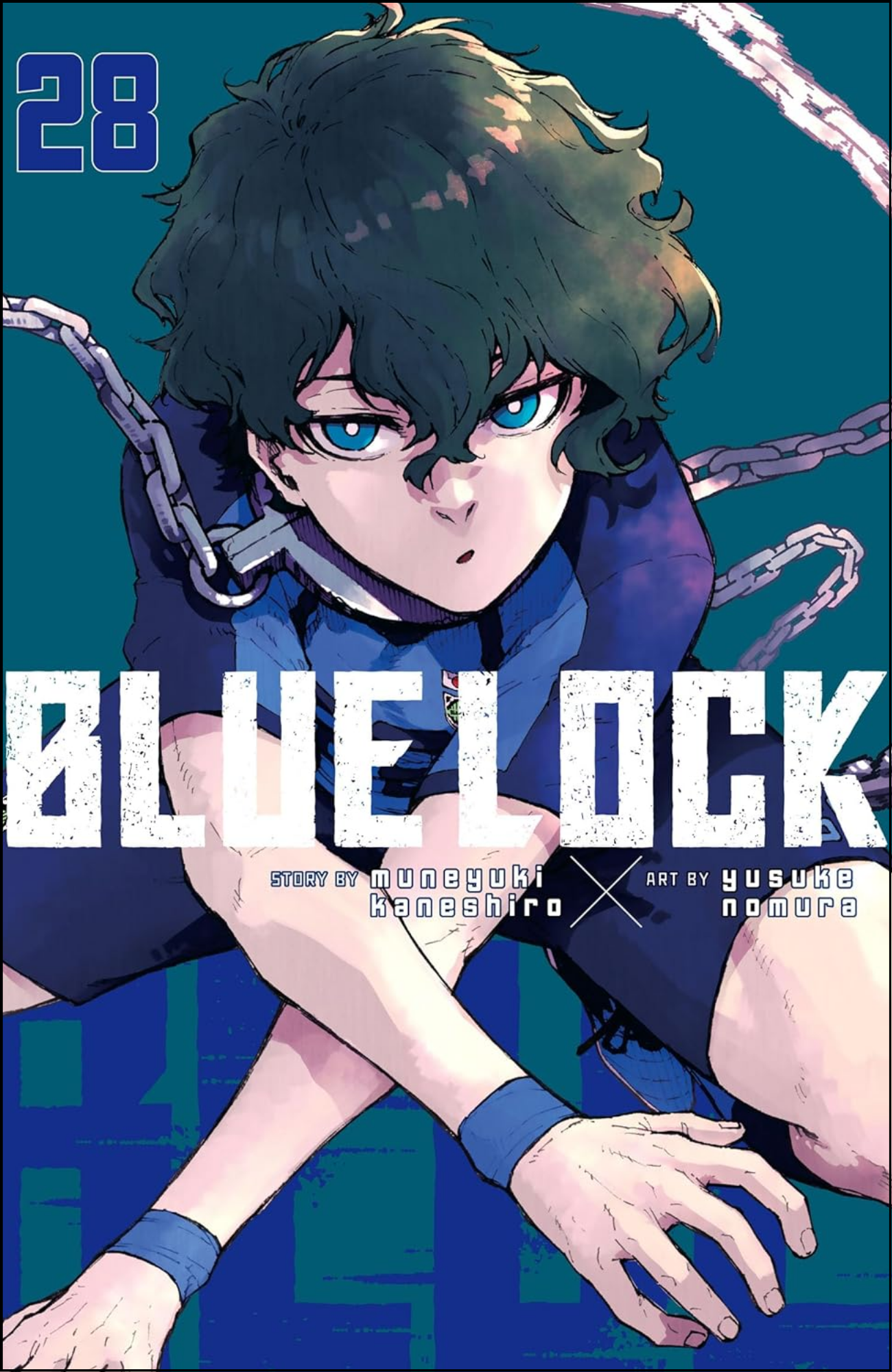 Blue Lock Vol. 28 by Yusuke Nomura (Author, Artist) | Full Page Print Editon