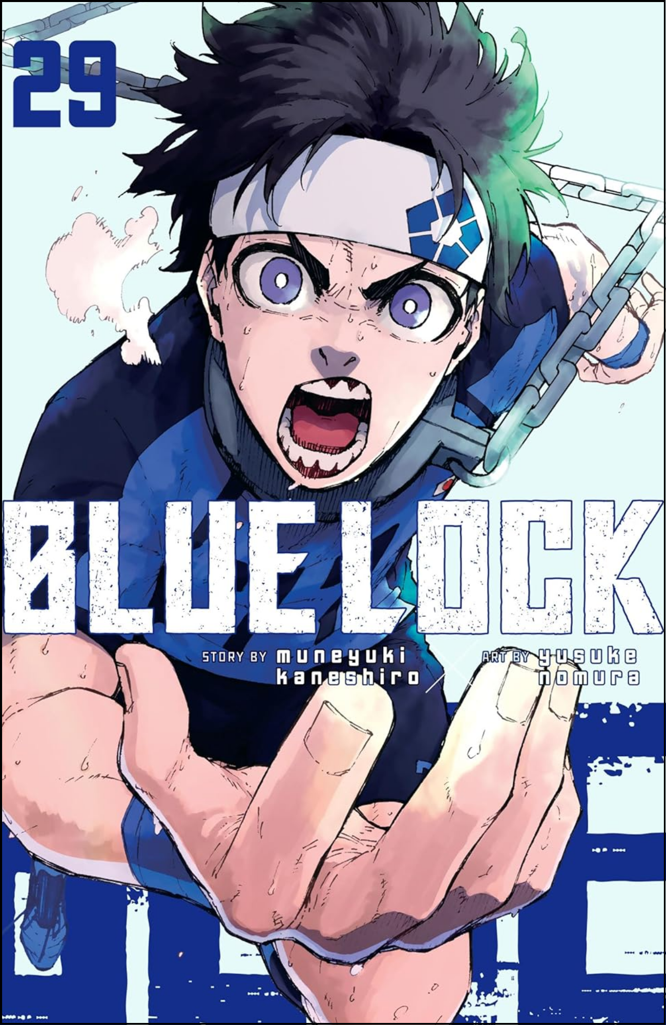 Blue Lock Vol. 29 by Yusuke Nomura (Author, Artist) | Full Page Print Editon