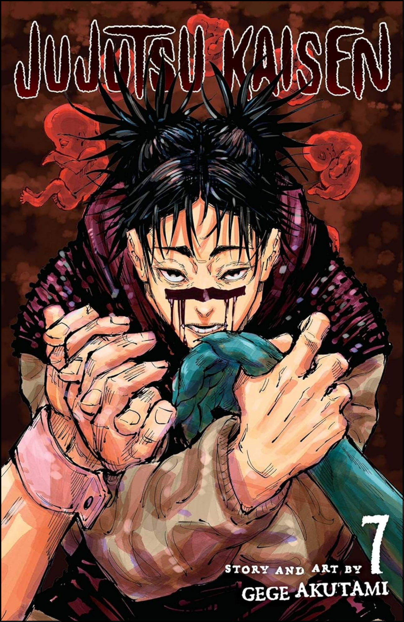 Jujutsu Kaisen, Vol. 7 by Gege Akutami (Author) | Full Page Print Editon