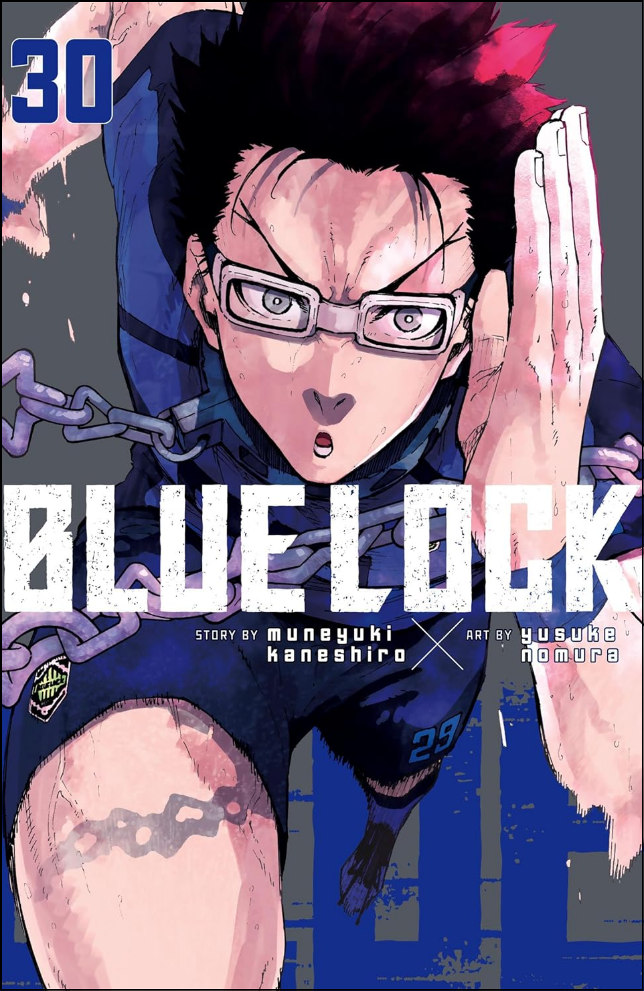 Blue Lock Vol. 30 by Yusuke Nomura (Author, Artist) | Full Page Print Editon