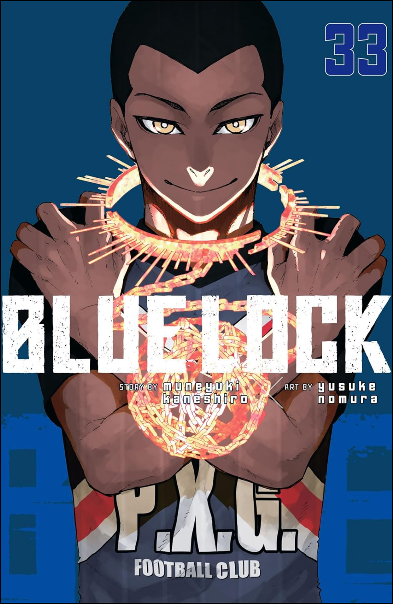 Blue Lock Vol. 33 by Yusuke Nomura (Author, Artist) | Full Page Print Editon