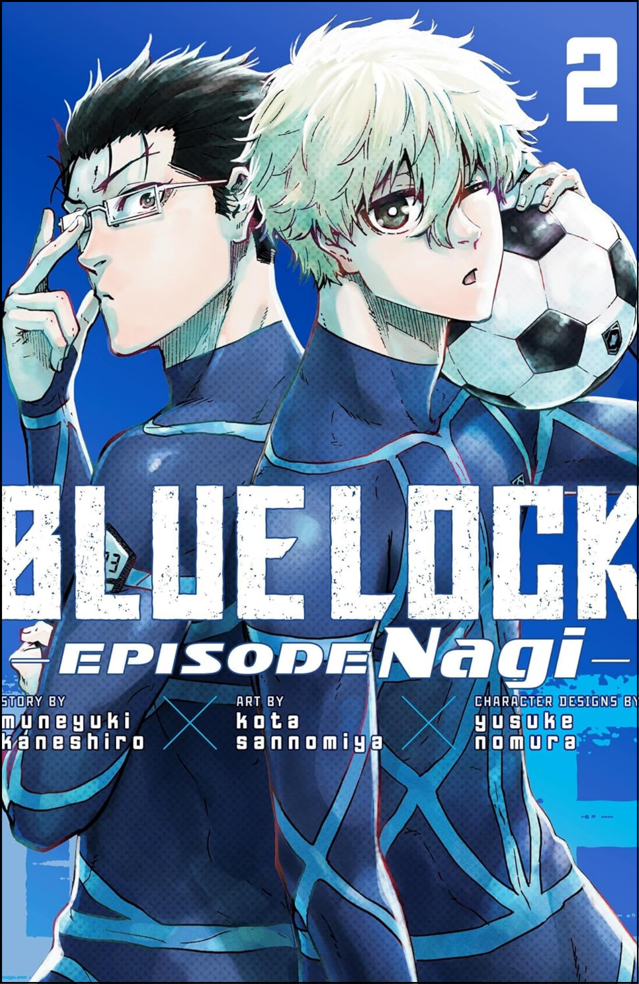 Blue Lock: Episode Nagi Vol. 2 by Kota Sannomiya (Author) | Full Page Print Editon