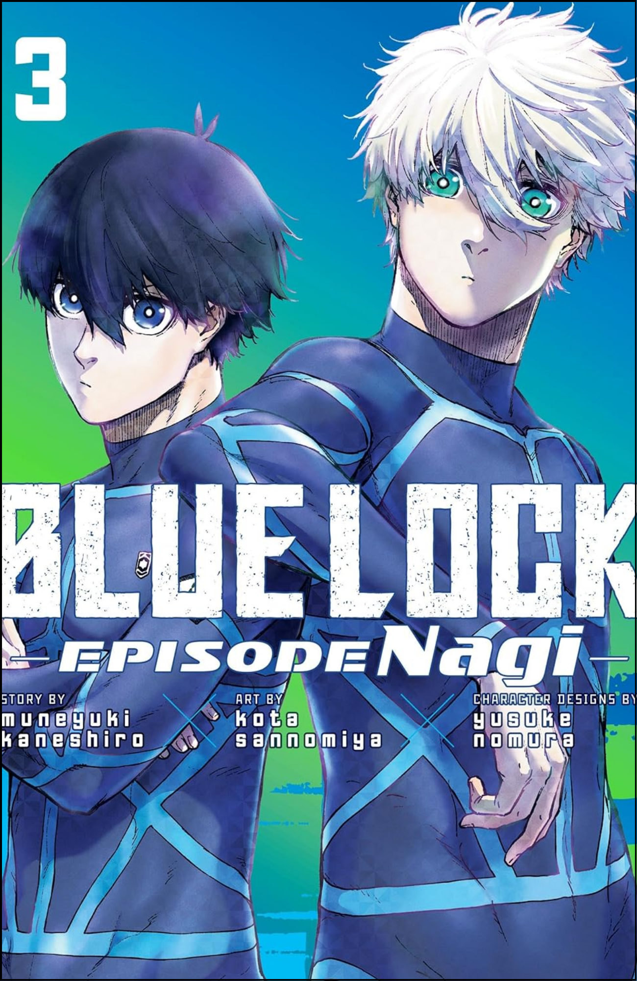 Blue Lock: Episode Nagi Vol. 3 by Kota Sannomiya (Author) | Full Page Print Editon