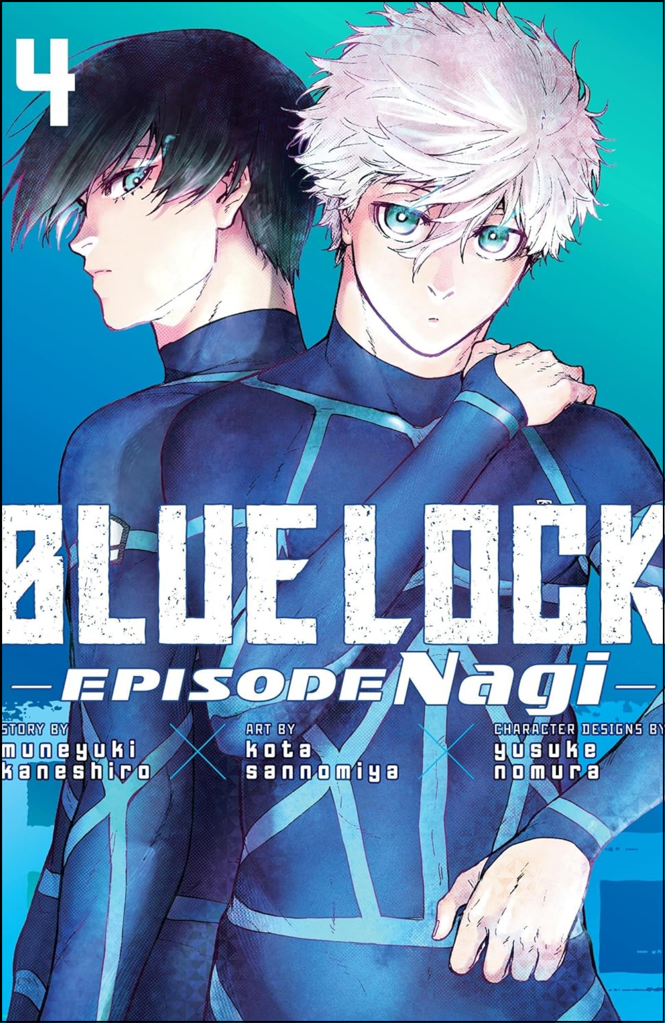 Blue Lock: Episode Nagi Vol. 4 by Kota Sannomiya (Author) | Full Page Print Editon
