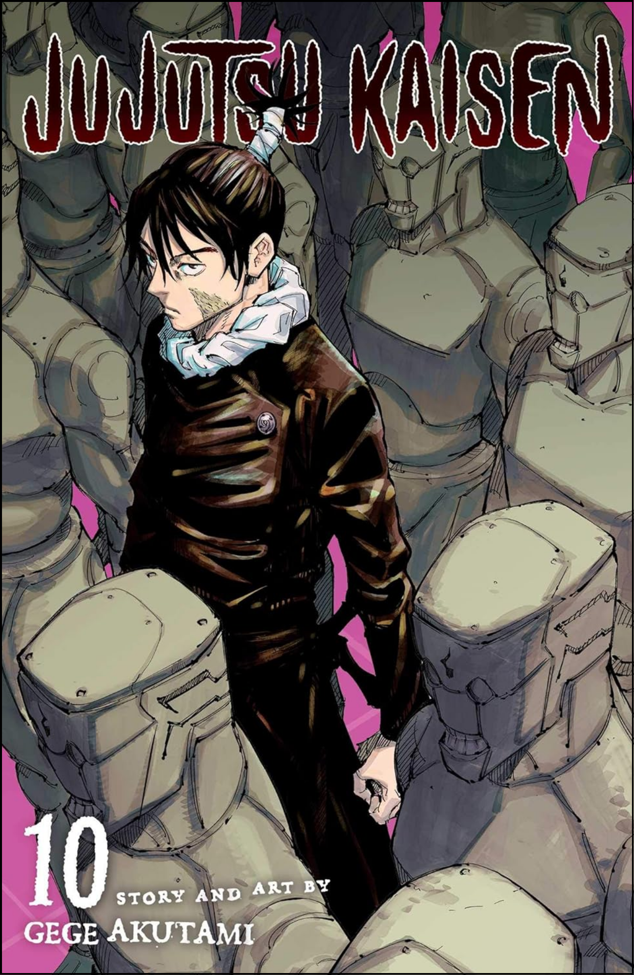 Jujutsu Kaisen, Vol. 10 by Gege Akutami (Author) | Full Page Print Editon