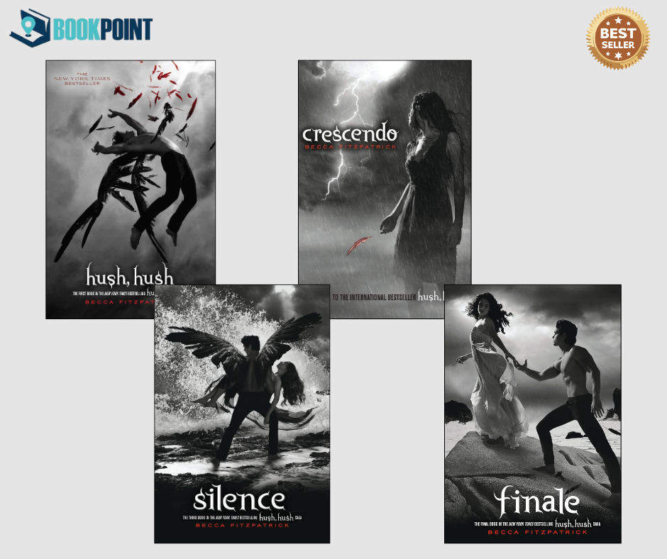 The Hush, Hush Saga (4 book series) by Becca Fitzpatrick (Author) | Book 1 to 4