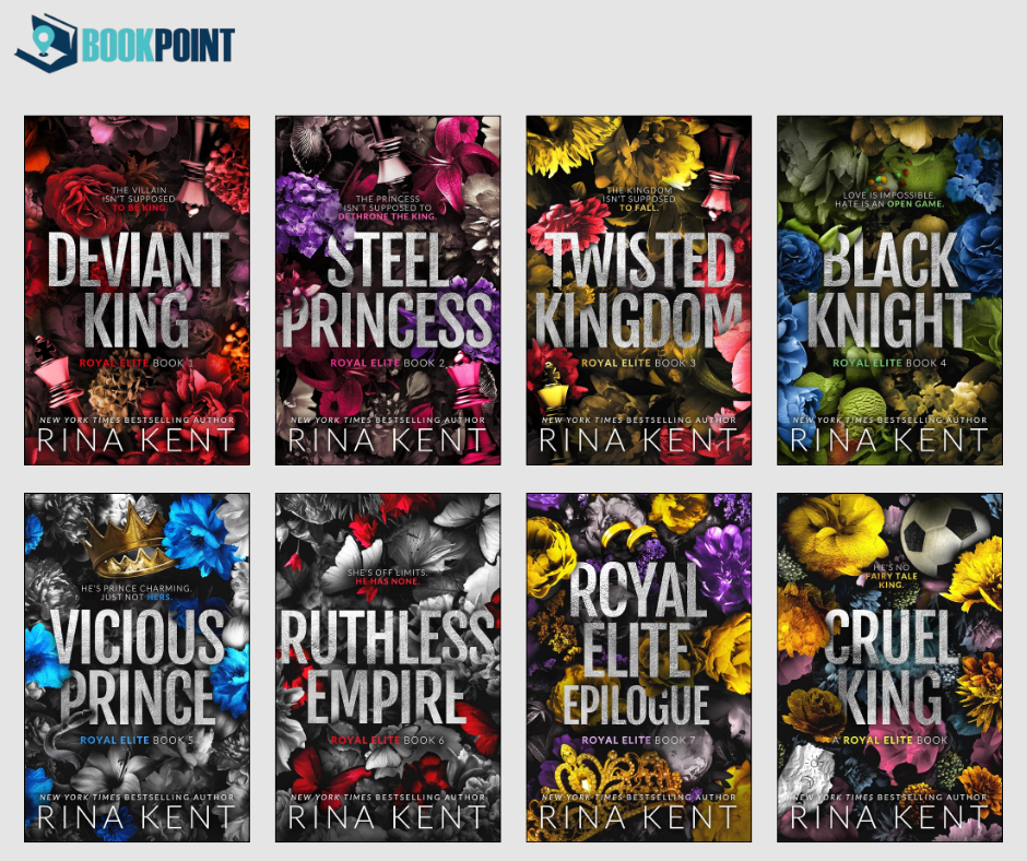 Royal Elite (8 book series) by Rina Kent (Author) | 1 to 4