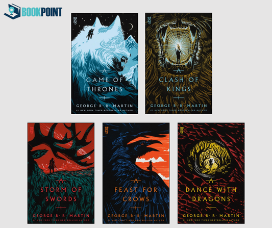 A Song of Ice and Fire (5 book series) by George R. R. Martin (Author) | 1 TO 5