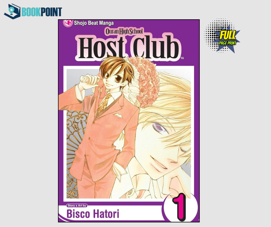 Ouran High School Host Club, Vol. 1 by Bisco Hatori (Author) | Full Page Print Editon