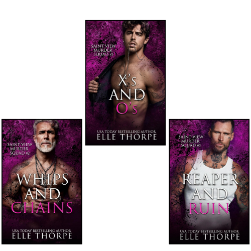 Saint View Murder Squad 3 Book Series Set by Elle Thorpe Paperback Dark Romance Mystery Crime Thriller Collection English Novels Pakistan