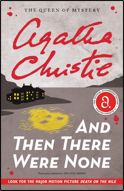 And Then There Were None by Agatha Christie book cover