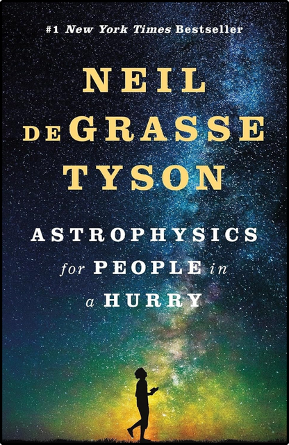Astrophysics for People in a Hurry by Neil deGrasse Tyson book cover