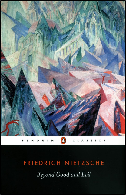 Beyond Good and Evil by Friedrich Nietzsche book cover
