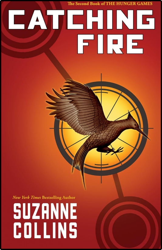 Catching Fire by Suzanne Collins book cover