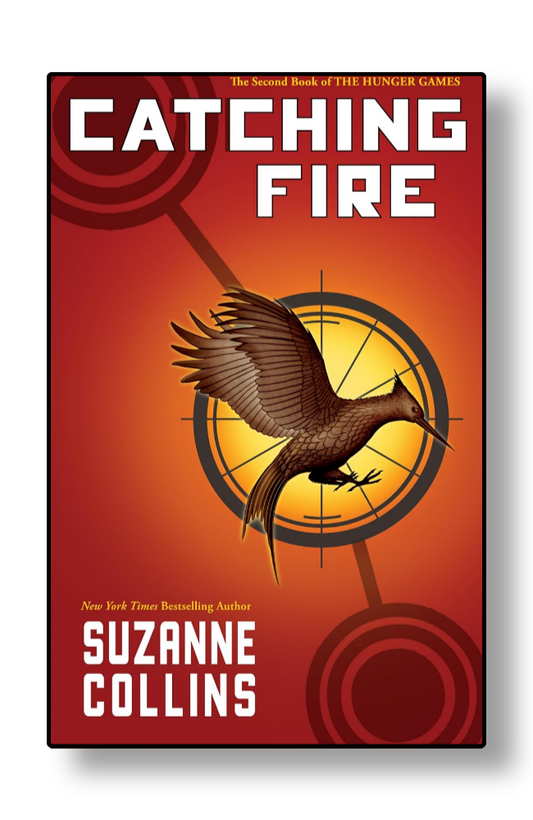 Front cover of Catching Fire by Suzanne Collins