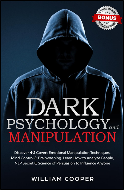 Dark Psychology and Manipulation by William Cooper book cover