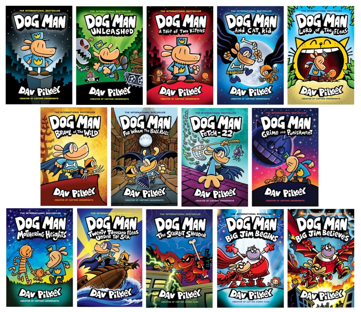 Dog Man Hardcover Book Inside Pages Sample - Dav Pilkey Graphic Novel